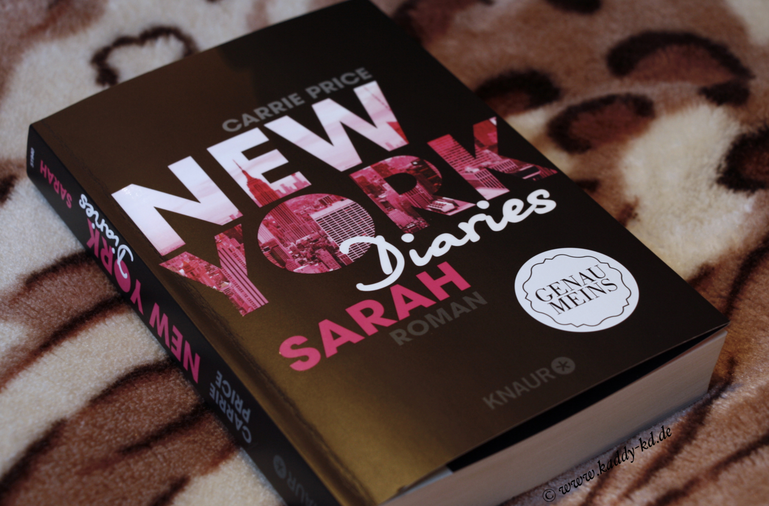 Carrie Price New York Diaries Sarah