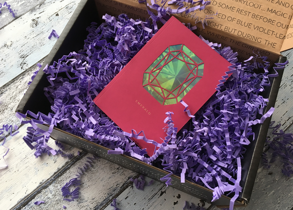FairyLoot April box dreams and wishes gemstone birth notebook
