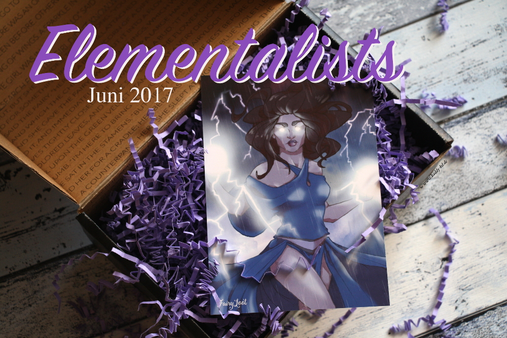 FairyLoot Unboxing Juni 2017 Elementalists Themenkarte